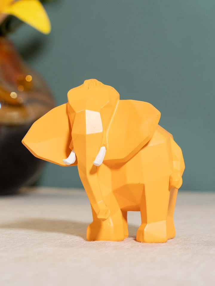 Buy Abstract-Small-Elephant-Orange-Eh044001011