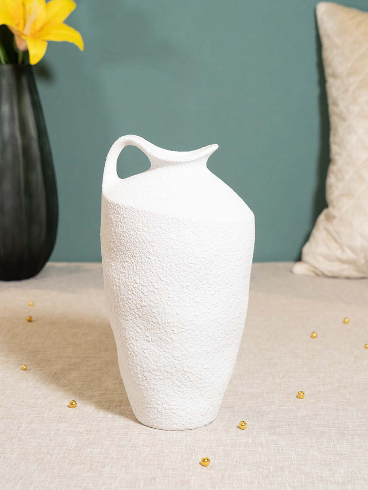 Buy Ceramic-White-Vase-Small-Eh044044024