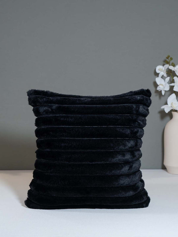  Buy HOME DECOR COLLECTION VELVET CUSHION COVER - BLACK