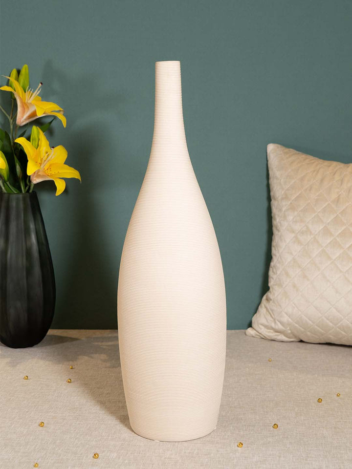 Buy Ceramic-Creamy-Vase-Large-Eh044044026