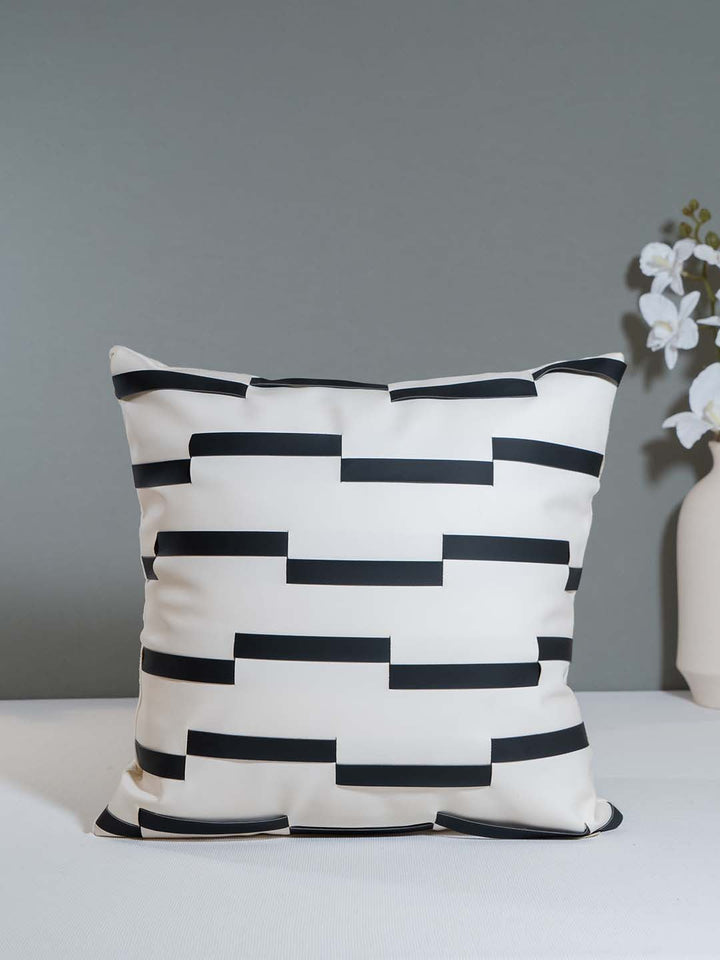  Buy HOME DECOR COLLECTION BROKEN STRIP PATTERN CUSHION COVER