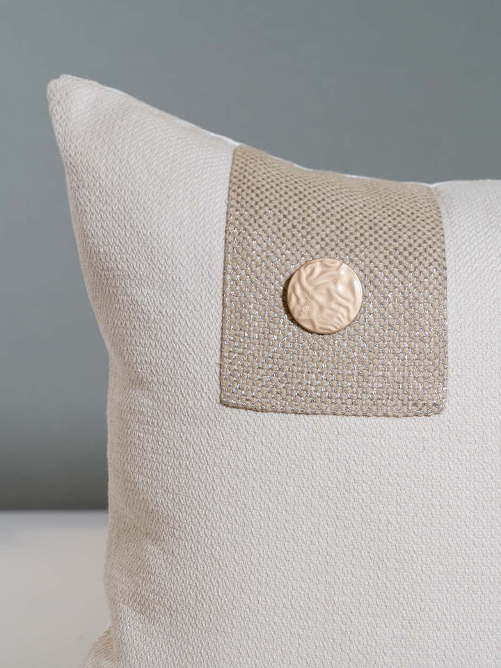  Buy HOME DECOR COLLECTION POCKET PATTERN CUSHION COVER - CREAM