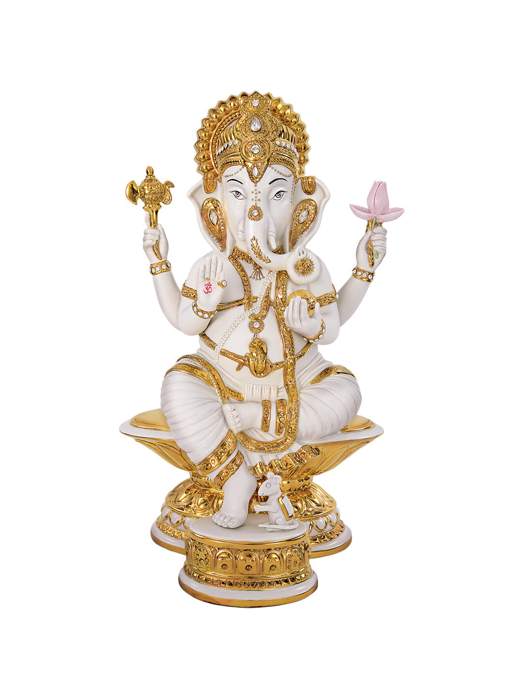 Shop Ganesha Gold Porcelain Online – Ekaani