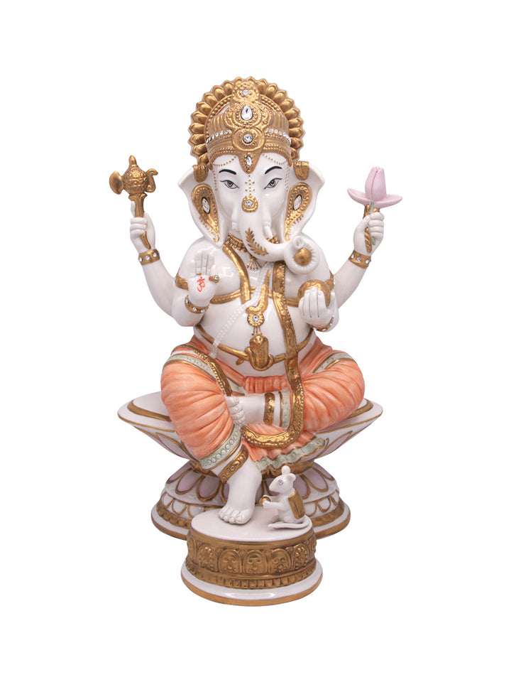 Buy Ganesh Colour Porcelain