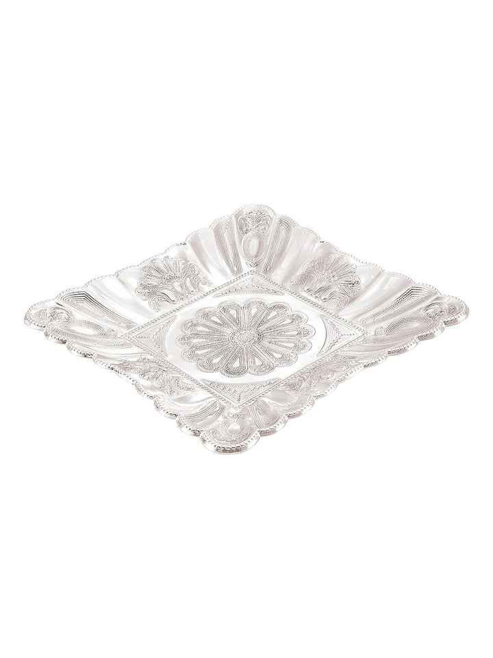 Buy Peacock Square Tray Medium