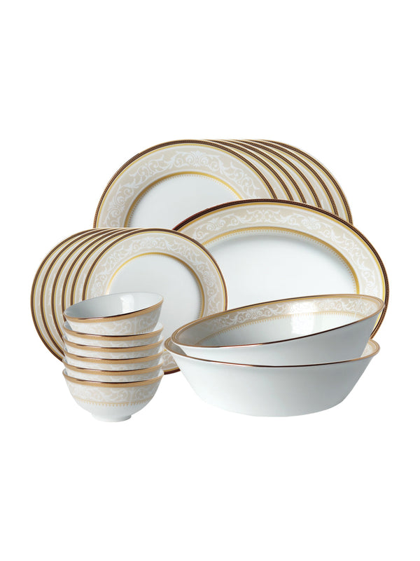 Buy Glendonald Gold-21 Pcs Dinner Set