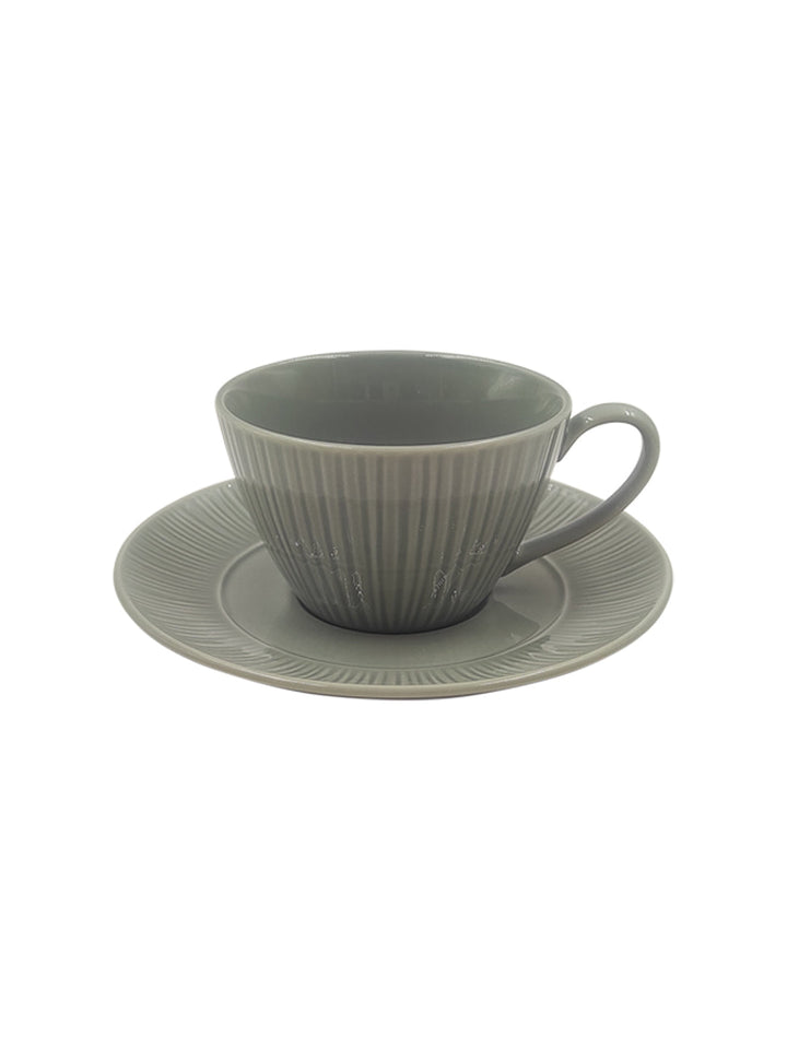 Buy Conifere Ash-4 Pcs Tea Cup Saucer