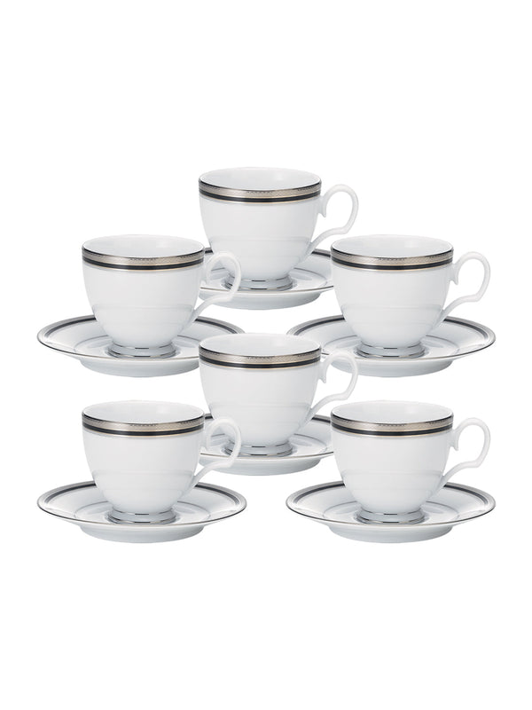 Buy Austin Platinum-12 Pcs Cup & Saucer