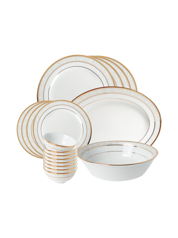 Buy Brunswick Gold-18 Pcs Dinner Set