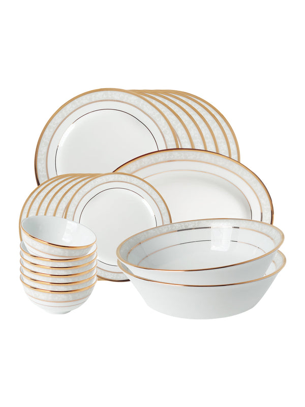 Buy Brunswick Gold-21 Pcs Dinner Set