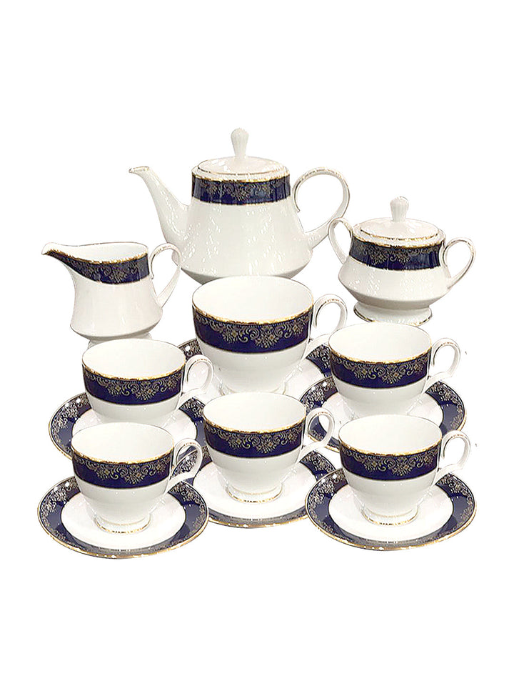 Buy Lazurite Gold-17 Pcs Tea Set