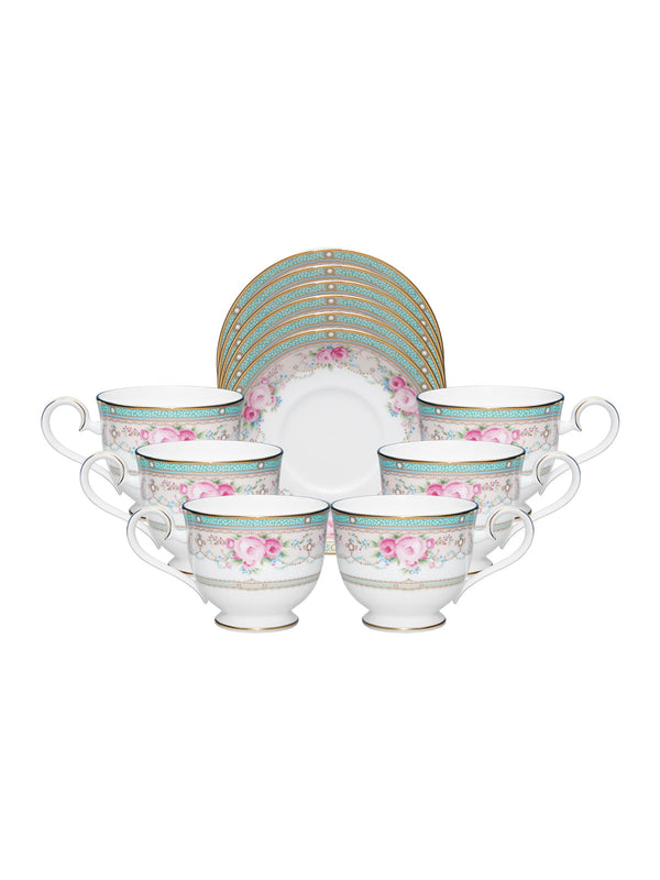 Buy Palace Rose-12 Pcs Cup & Saucer