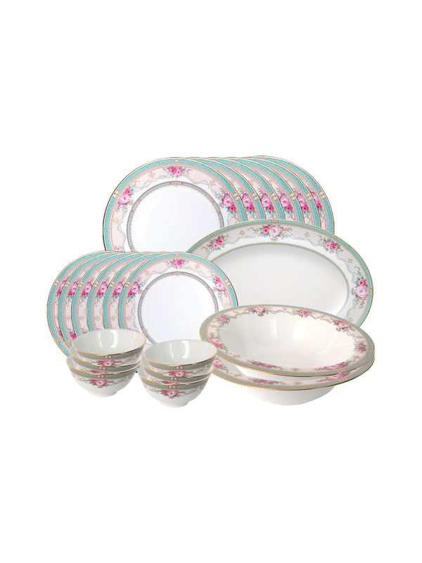 Buy Palace Rose-21 Pcs Dinner Set