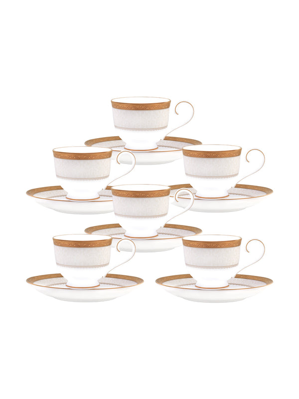 Buy Odessa Gold-12 Pcs Cup & Saucer