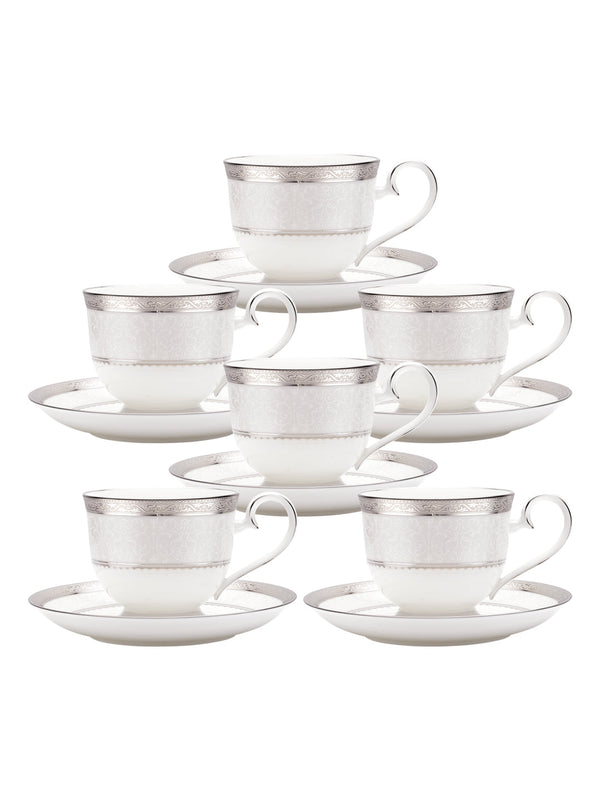 Buy Odessa Platinum-12 Pcs Cup & Saucer