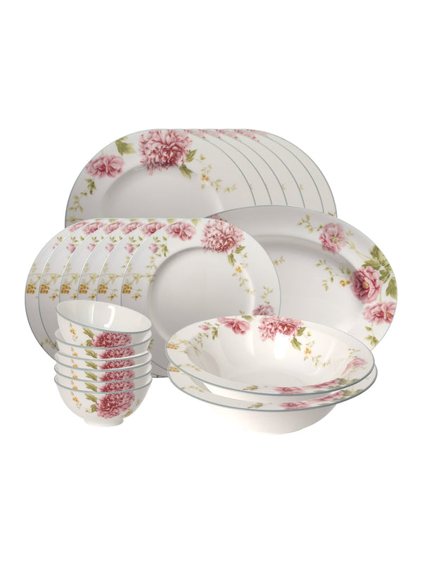 Buy Peony Pageant-21 Pcs Dinner Set