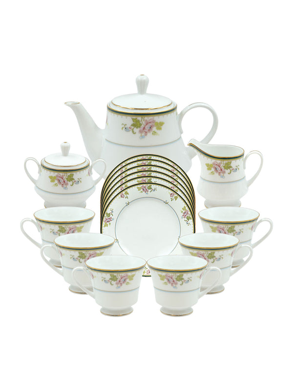 Buy Glorious Blooms-17 Pcs Tea Set