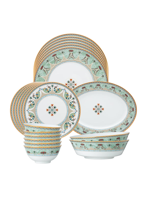 Buy Serene Garden-21 Pcs Dinner Set