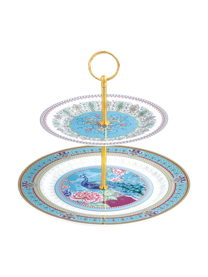 Buy Peacock Two Tier Platter