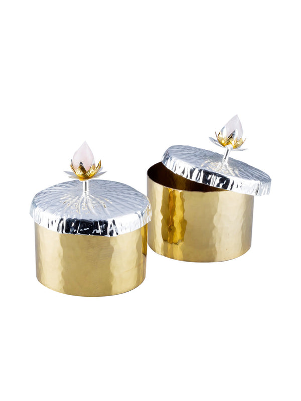 Buy Lotus Jars (Set of 2)